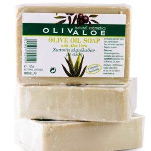 Olivaloe -Mydło z oliwy z oliwek w kostce - 100g