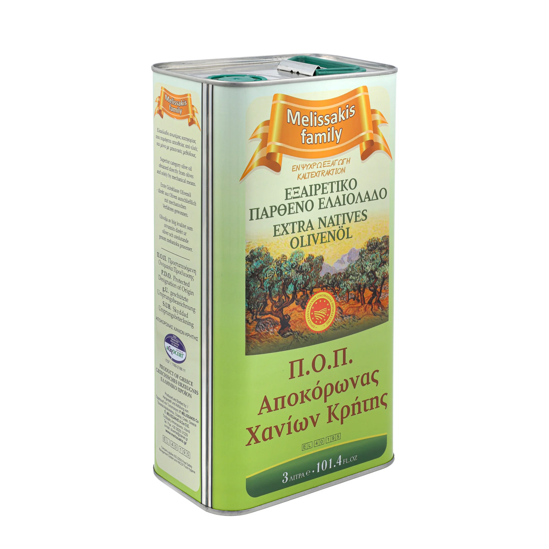 Melissakis - oliwa z oliwek extra vergin 3l