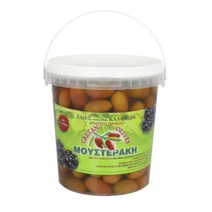 Greckie oliwki zielone Mousterakis - wiaderko 500 g